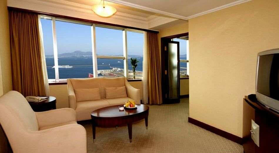 Hotel Harbour View Dalian Exterior foto